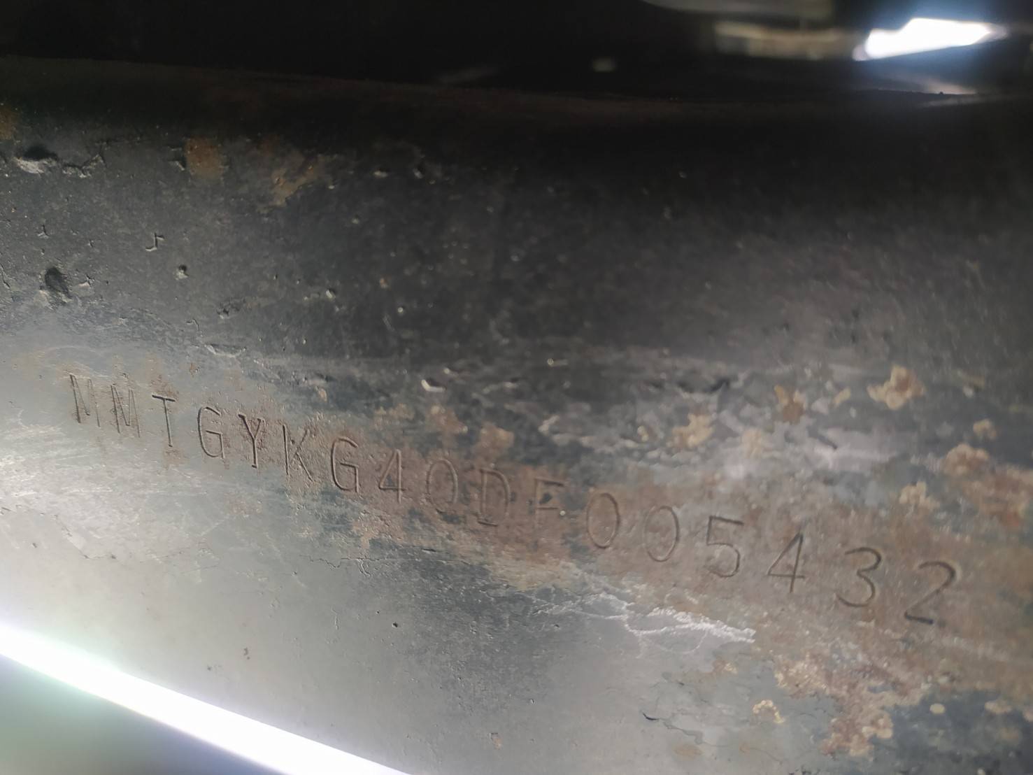 De5 Chassis/code Standard Inspection Report