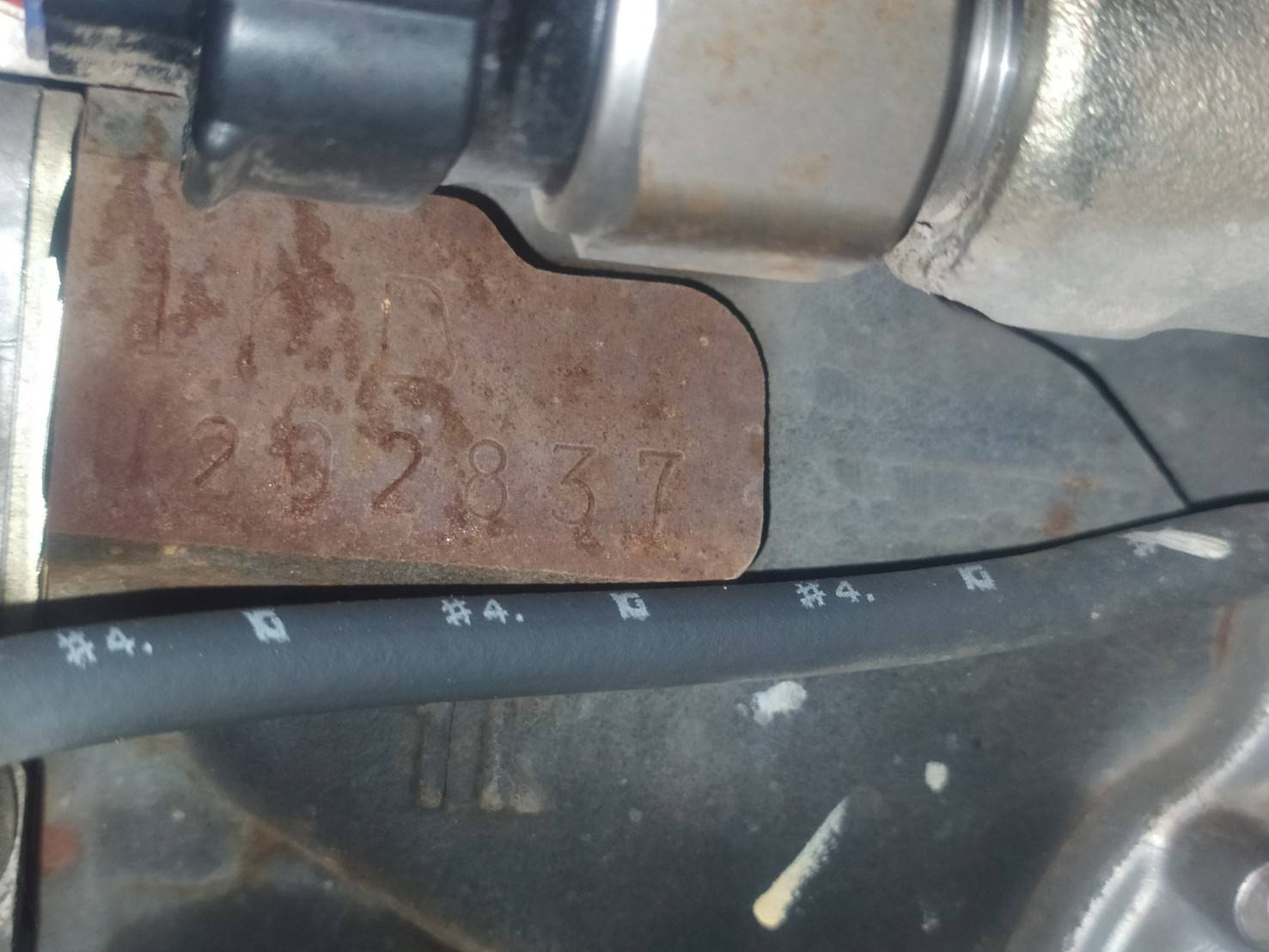 Mock Engine Number Example Standard Inspection Report